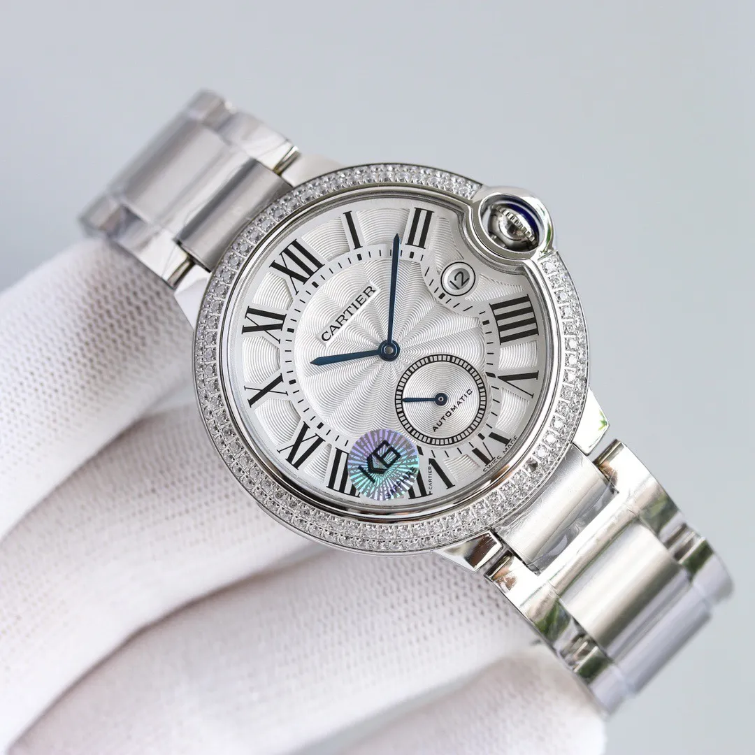 Cartier Ballon Bleu Two Hand Watch Silver – High-Quality Replica Watches & Fake Cartier Collection - 图片 3