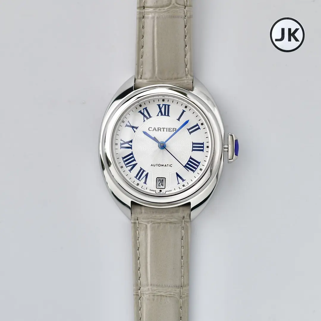 3K Factory Cartier Cle de Cartier Automatic Silver Watch – Best Replica Watches