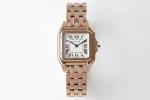 3K Factory Cartier Panthere de Cartier 27x37mm Rose Gold Watch – Top Fake Cartier Watch
