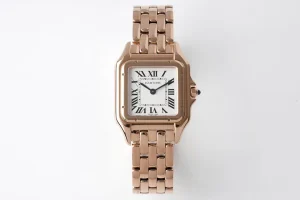 3K Factory Cartier Panthere de Cartier 27x37mm Rose Gold Watch – Top Fake Cartier Watch