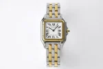 3K Factory Cartier Panthere de Cartier Watch Silver Gold Small 22MM- Best Replica Watch
