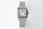 3K Factory Cartier Panthere de Cartier Watch Silver Steel Small size 22MM- Top Replica Watch