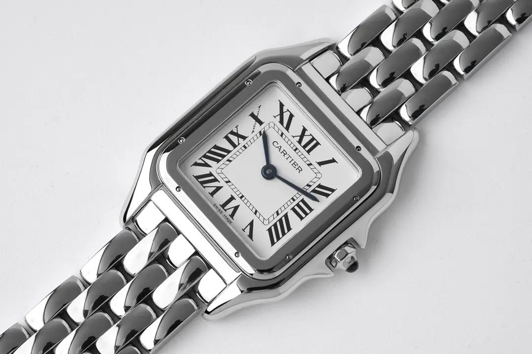 3K Factory Cartier Panthere de Cartier Watch Silver Steel Small size 22MM- Top Replica Watch - 图片 8