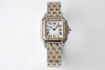 3K Factory Cartier Panthere de Cartier Watch Silver Two Tone Small 22MM- Best Replica Watch