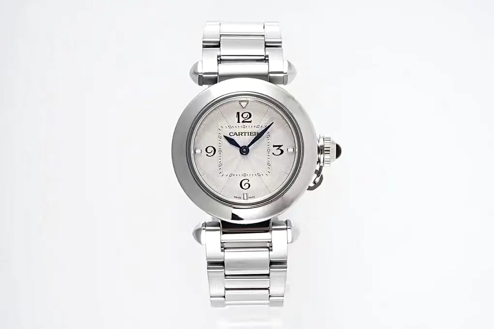 3K Factory Cartier Pasha de Cartier Watch Silver Stainless Steel – Top Replica Watch