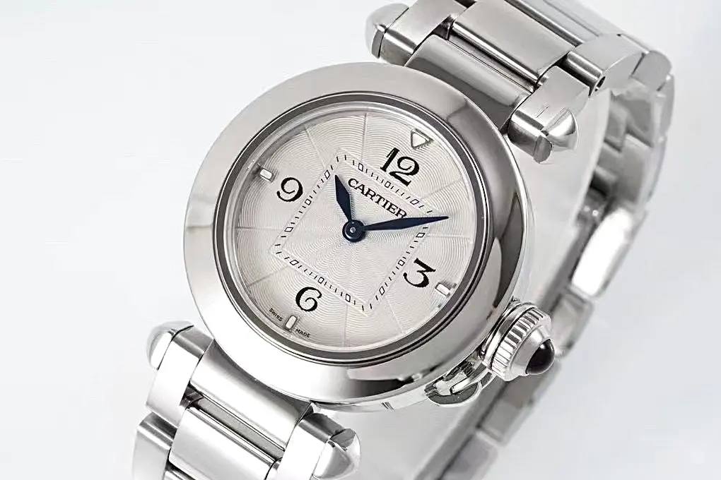 3K Factory Cartier Pasha de Cartier Watch Silver Stainless Steel – Top Replica Watch - 图片 2