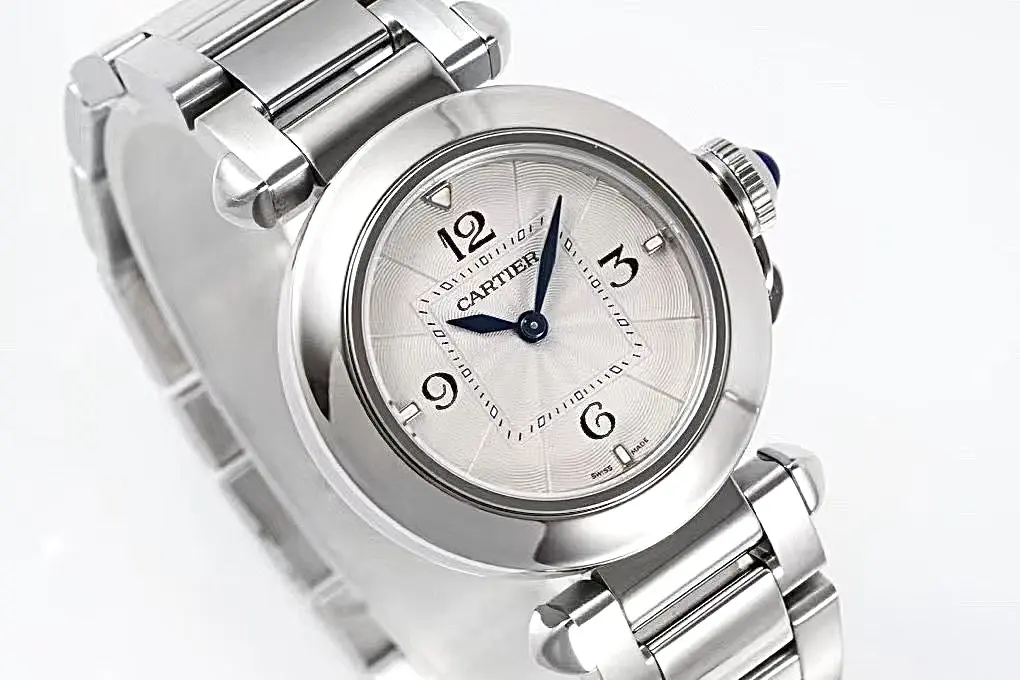 3K Factory Cartier Pasha de Cartier Watch Silver Stainless Steel – Top Replica Watch - 图片 3