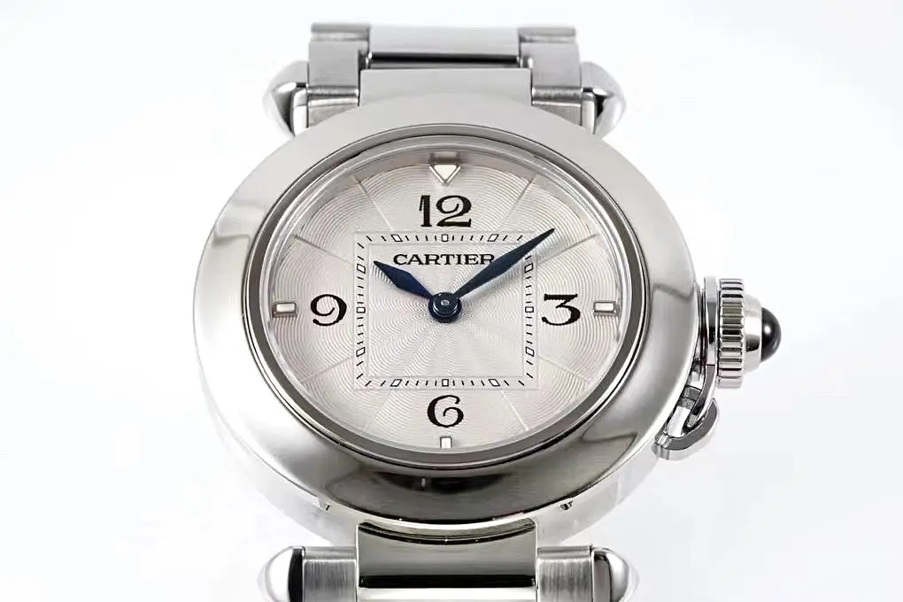 3K Factory Cartier Pasha de Cartier Watch Silver Stainless Steel – Top Replica Watch - 图片 4