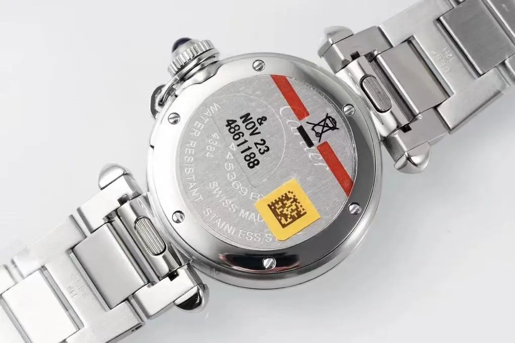3K Factory Cartier Pasha de Cartier Watch Silver Stainless Steel – Top Replica Watch - 图片 8