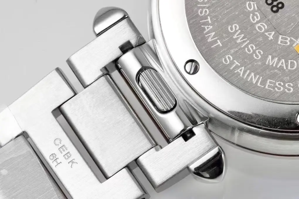 3K Factory Cartier Pasha de Cartier Watch Silver Stainless Steel – Top Replica Watch - 图片 9
