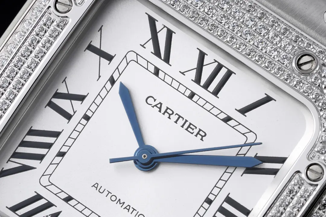 3K Factory Cartier Santos de Cartier Watch Silver Classic – Top Replica Watch - 图片 2