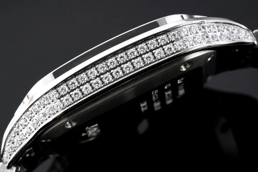 3K Factory Cartier Santos de Cartier Watch Silver Classic – Top Replica Watch - 图片 4
