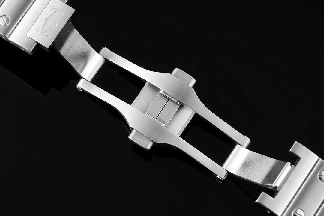 3K Factory Cartier Santos de Cartier Watch Silver Classic – Top Replica Watch - 图片 9