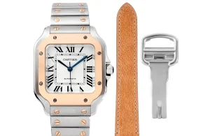 3K Factory Cartier Santos de Cartier Watch Silver White – Top Replica Watch
