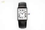 3K Factory Cartier Tank Solo Quartz Watch Black Leather – Top Replica Watch