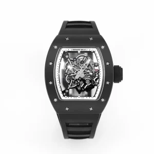 EUR Factory Richard Mille Black Ceramic Super Clone Watch – Premium Replica Edition