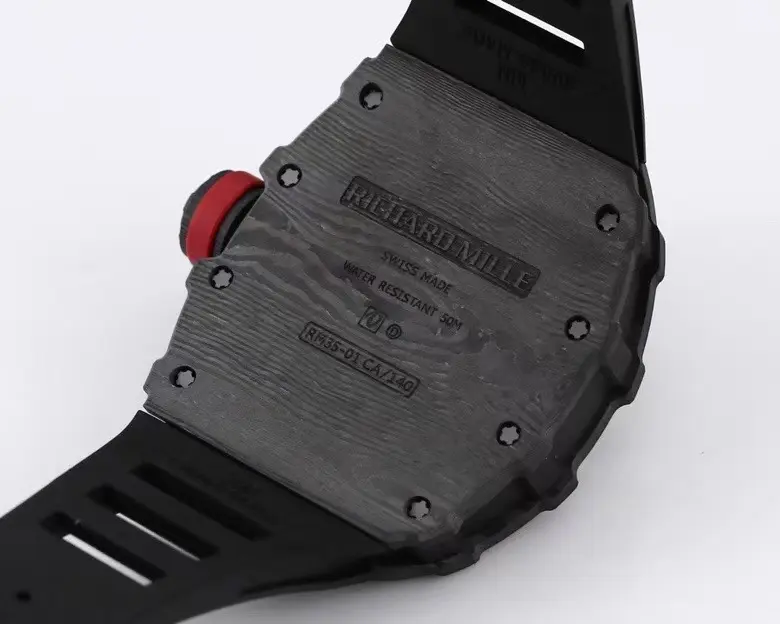 EUR Factory Richard Mille RM 35-01 Rafael Nadal Black Super Clone Luxury Watch - 图片 4