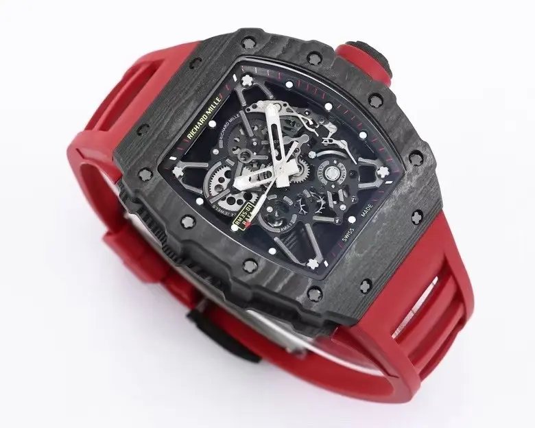 EUR Factory Richard Mille RM 35-01 Rafael Nadal Red Rubber Super Clone Luxury Watch - 图片 7