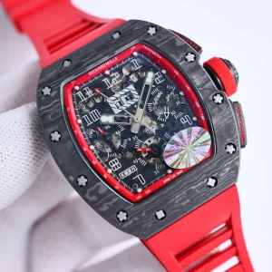 EUR Factory Richard Mille RM011-FM Red Chronograph Super Clone Watch – Premium Replica Richard Mille