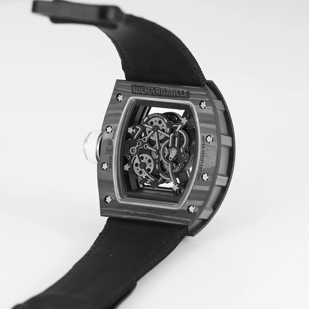 EUR Factory Richard Mille RM055 Carbon Black Super Clone Luxury Watch - 图片 3