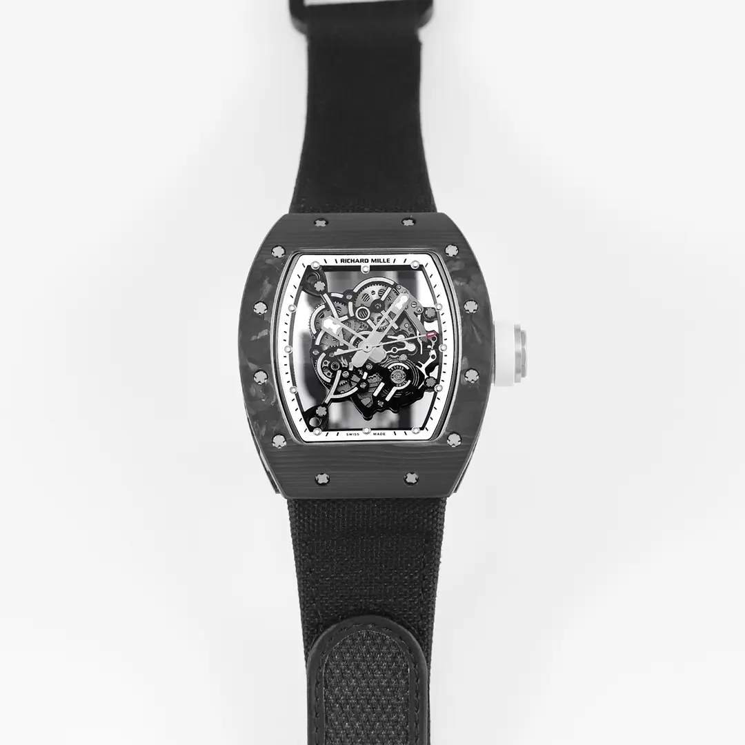 EUR Factory Richard Mille RM055 Carbon Black Super Clone Luxury Watch - 图片 9