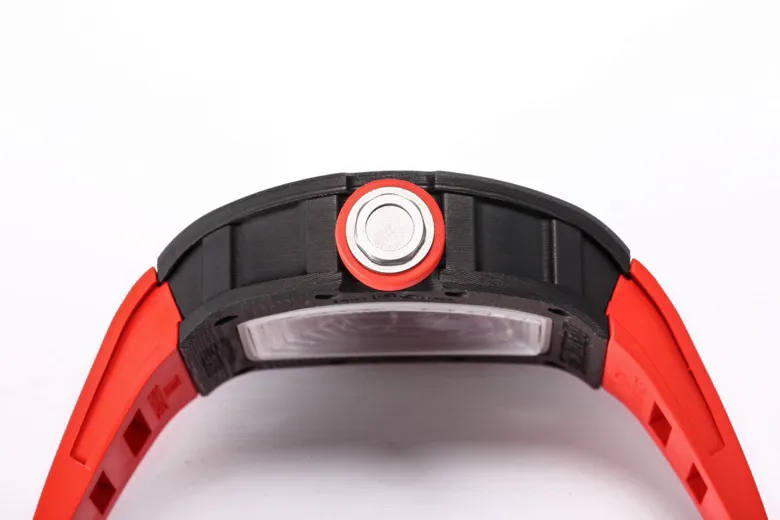 EUR Factory Richard Mille RM055 NTPT Carbon Red Strap – Premium Super Clone Watch - 图片 4
