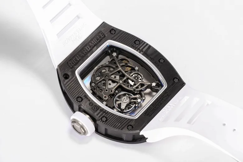 EUR Factory Richard Mille RM055 NTPT Carbon White Rubber – Premium Super Clone Watch - 图片 7