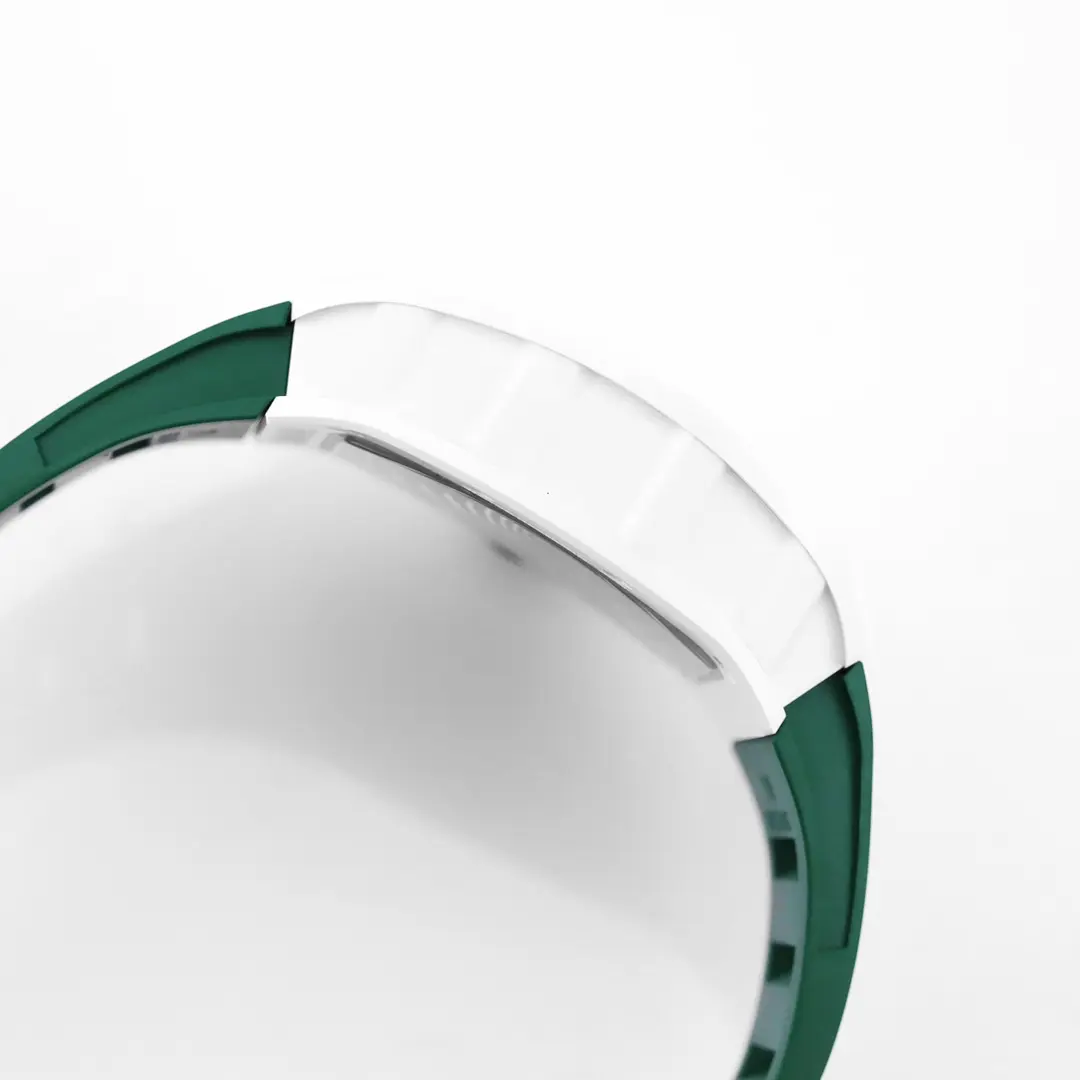 EUR Factory Richard Mille White Ceramic Green Strap Super Clone Watch – Premium Replica Richard Mille - 图片 2