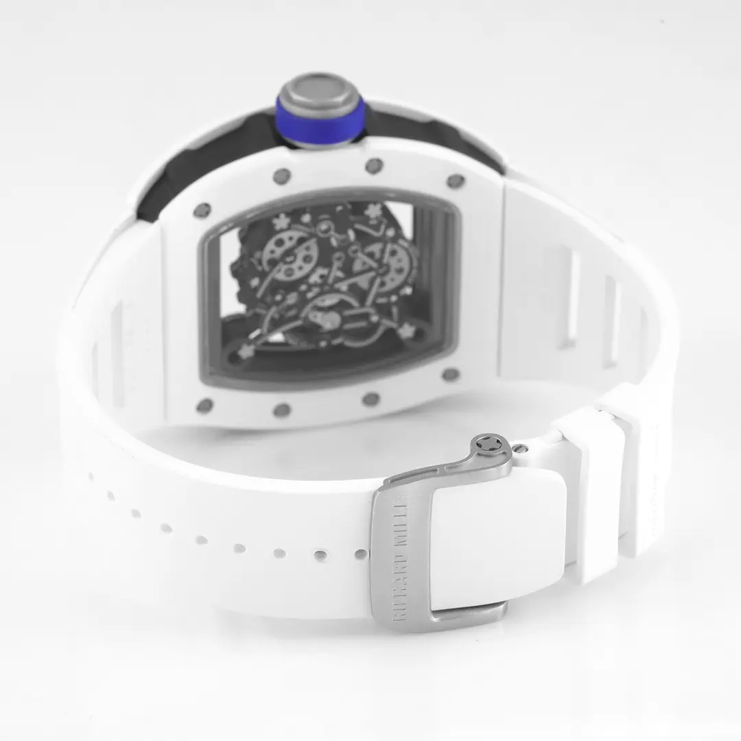 EUR Factory Richard Mille White Ceramic Super Clone Watch – Premium Replica Richard Mille Watch - 图片 8