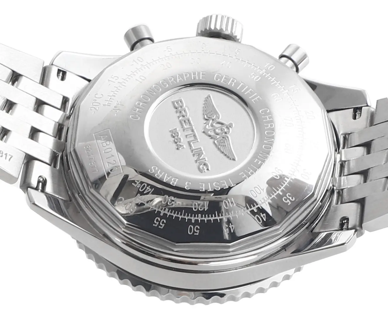 GF Factory BLS Navitimer Chronograph Silver Stainless Steel – Super Clone Breitling Replica Watch - 图片 8
