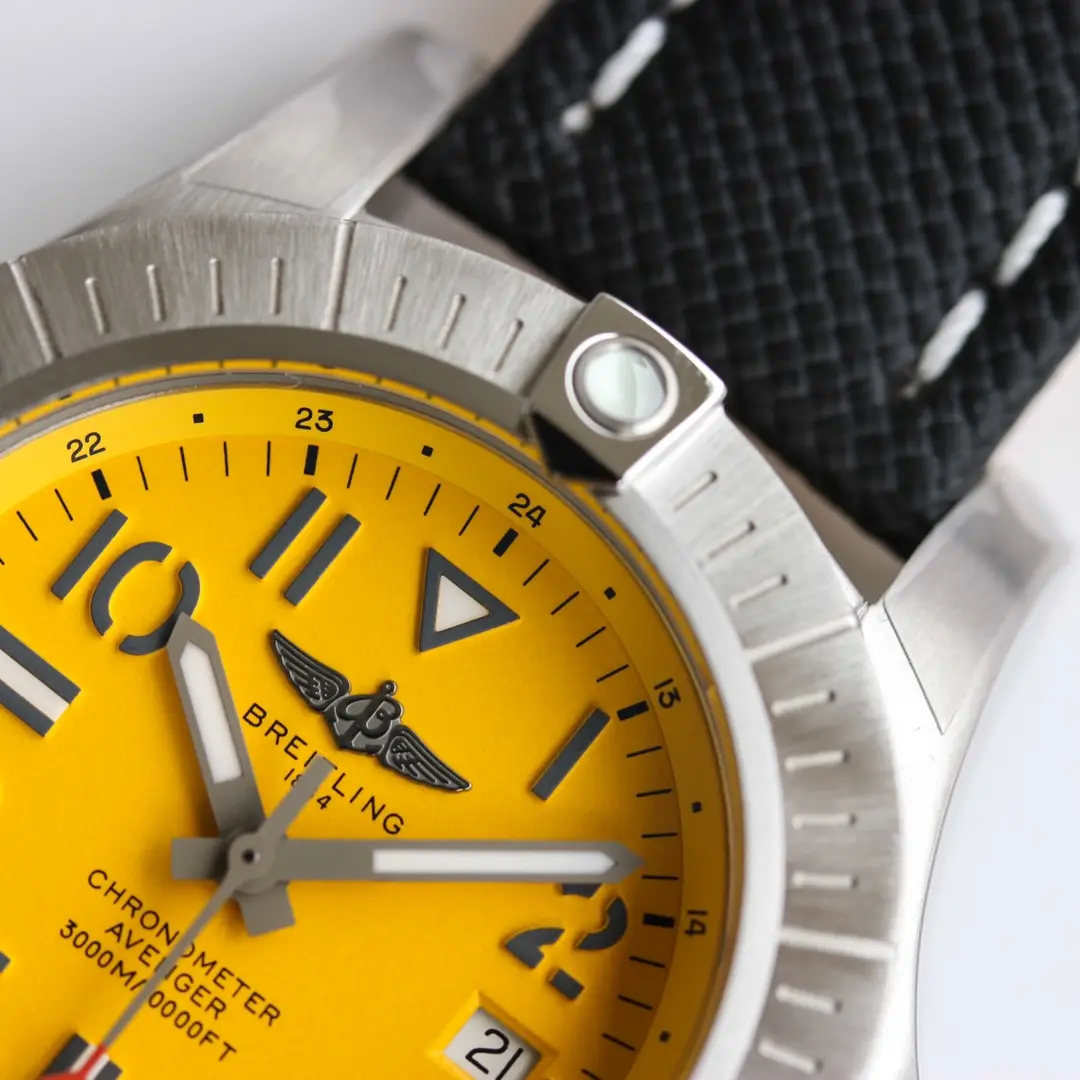 GF Factory Breitling Avenger Automatic 45 Seawolf Yellow – Super Clone Watch - 图片 8