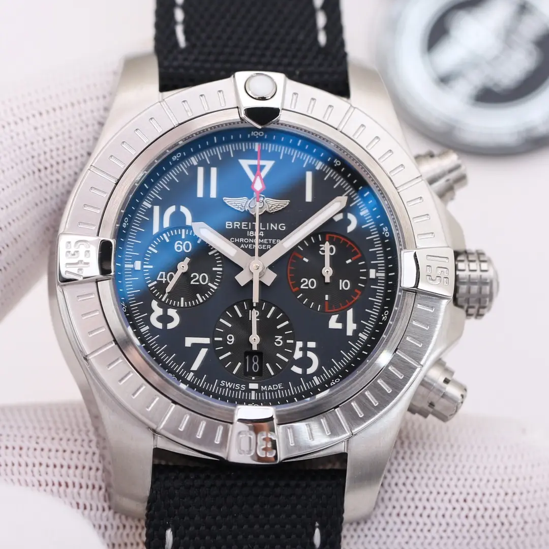 GF Factory Breitling Avenger B01 Chronograph Blue Dial – Premium Super Clone Watch - 图片 5