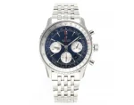 GF Factory Breitling Navitimer 1 B01 Chronograph Blue Steel – Premium Super Clone Watch