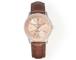 GF Factory Breitling Navitimer Automatic Brown Leather – Super Clone Watch Masterpiece