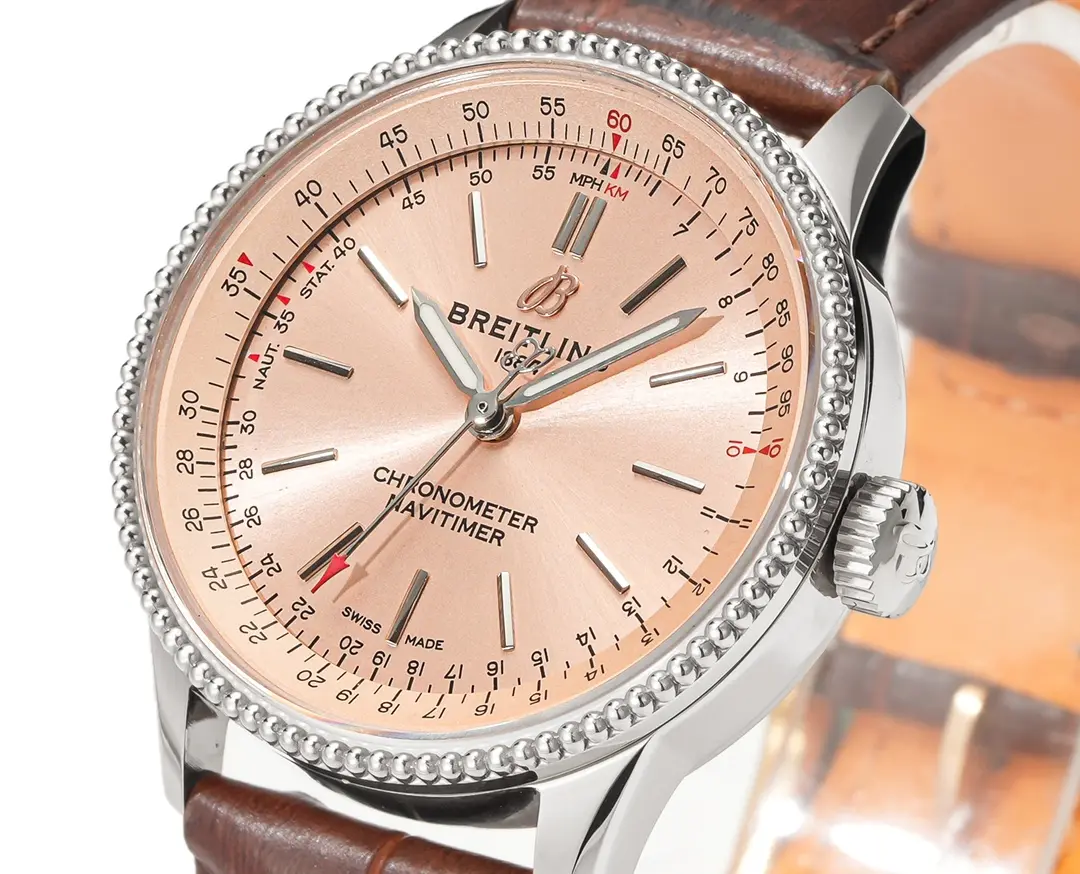 GF Factory Breitling Navitimer Automatic Brown Leather – Super Clone Watch Masterpiece - 图片 4
