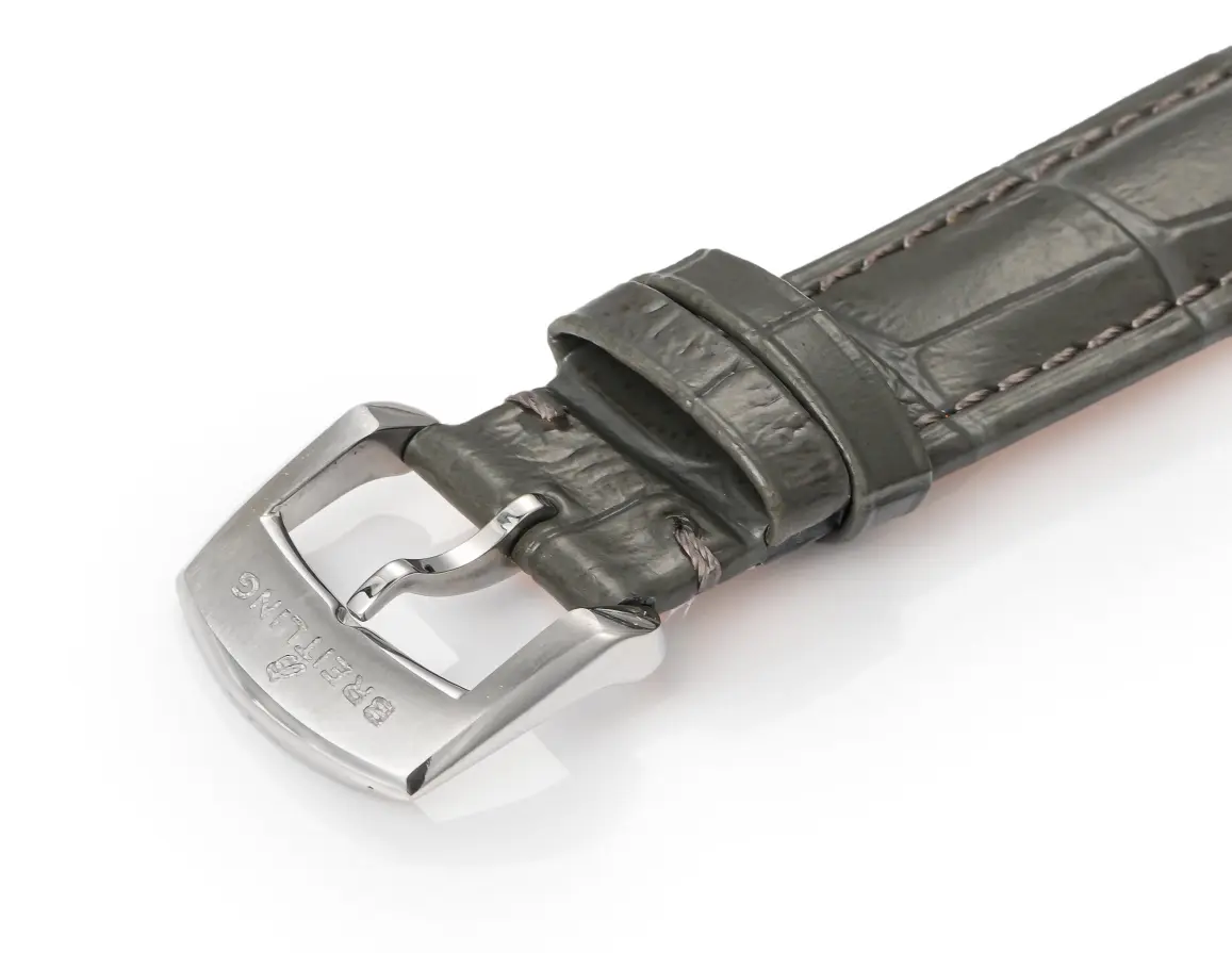 GF Factory Breitling Navitimer Automatic Grey Dial Leather – Super Clone Watch Replica - 图片 8