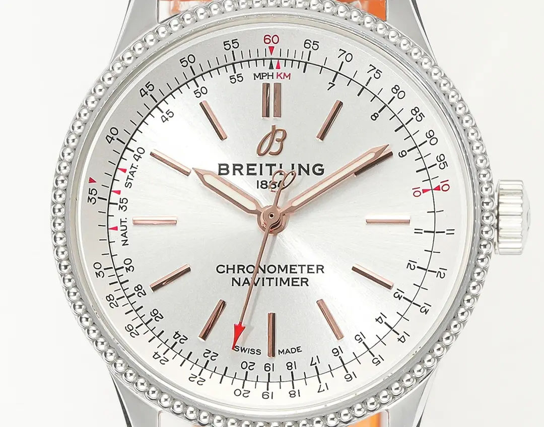 GF Factory Breitling Navitimer Automatic Orange Leather – Super Clone Watch - 图片 3