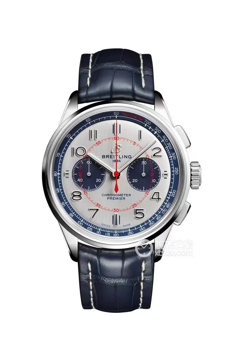 GF Factory Breitling Premier B01 Chronograph Blue Leather – Super Clone Watch Replica