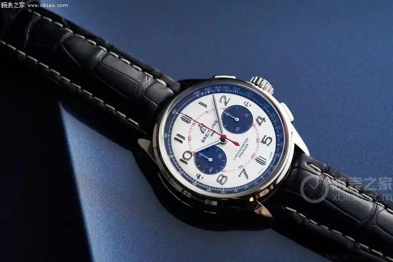 GF Factory Breitling Premier B01 Chronograph Blue Leather – Super Clone Watch Replica - 图片 3