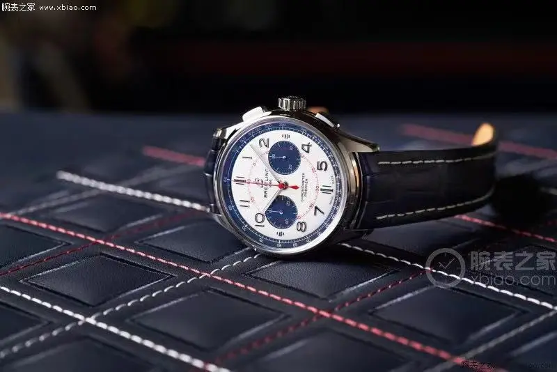 GF Factory Breitling Premier B01 Chronograph Blue Leather – Super Clone Watch Replica - 图片 6