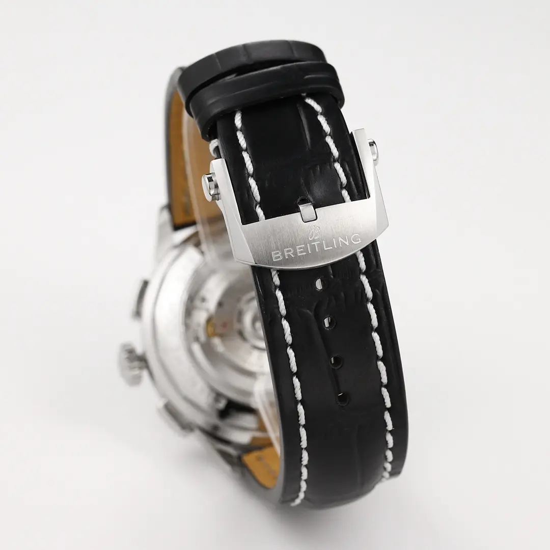 GF Factory Breitling Premier B01 Chronograph White Black – Super Clone Luxury Watch - 图片 3