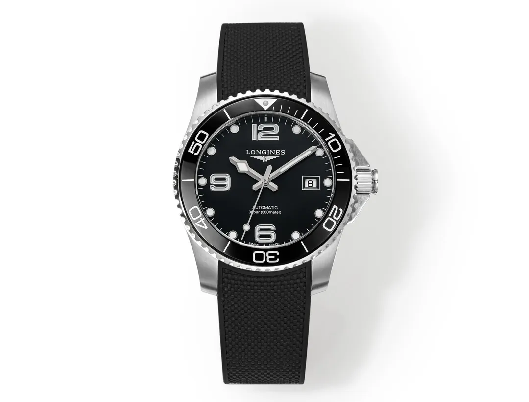 GK Factory Longines Conquest Black Dial Rubber Strap – Super Clone Watch