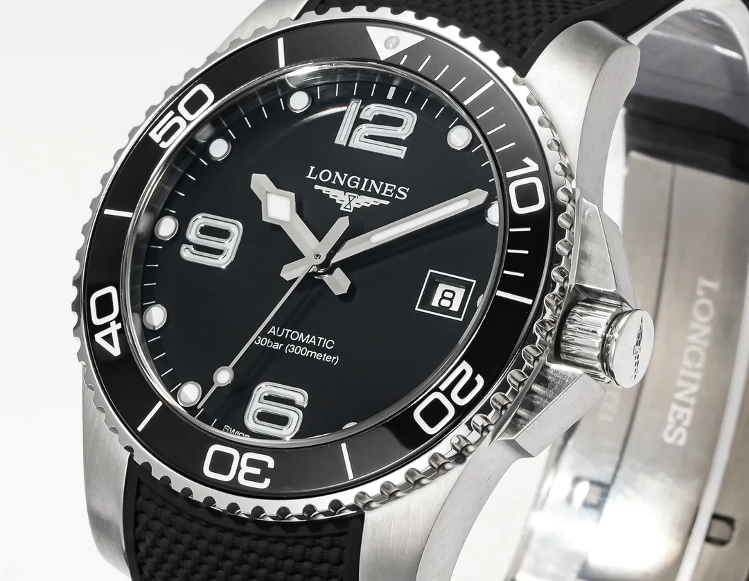 GK Factory Longines Conquest Black Dial Rubber Strap – Super Clone Watch - 图片 2