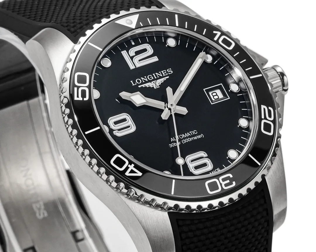 GK Factory Longines Conquest Black Dial Rubber Strap – Super Clone Watch - 图片 3