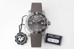 GK Factory Longines Conquest Grey Dial Rubber Strap – Best Super Clone Watch