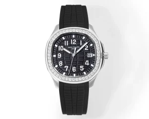 GR Factory Patek Philippe Aquanaut Luce 5268 Black Rubber Super Clone Replica Watch