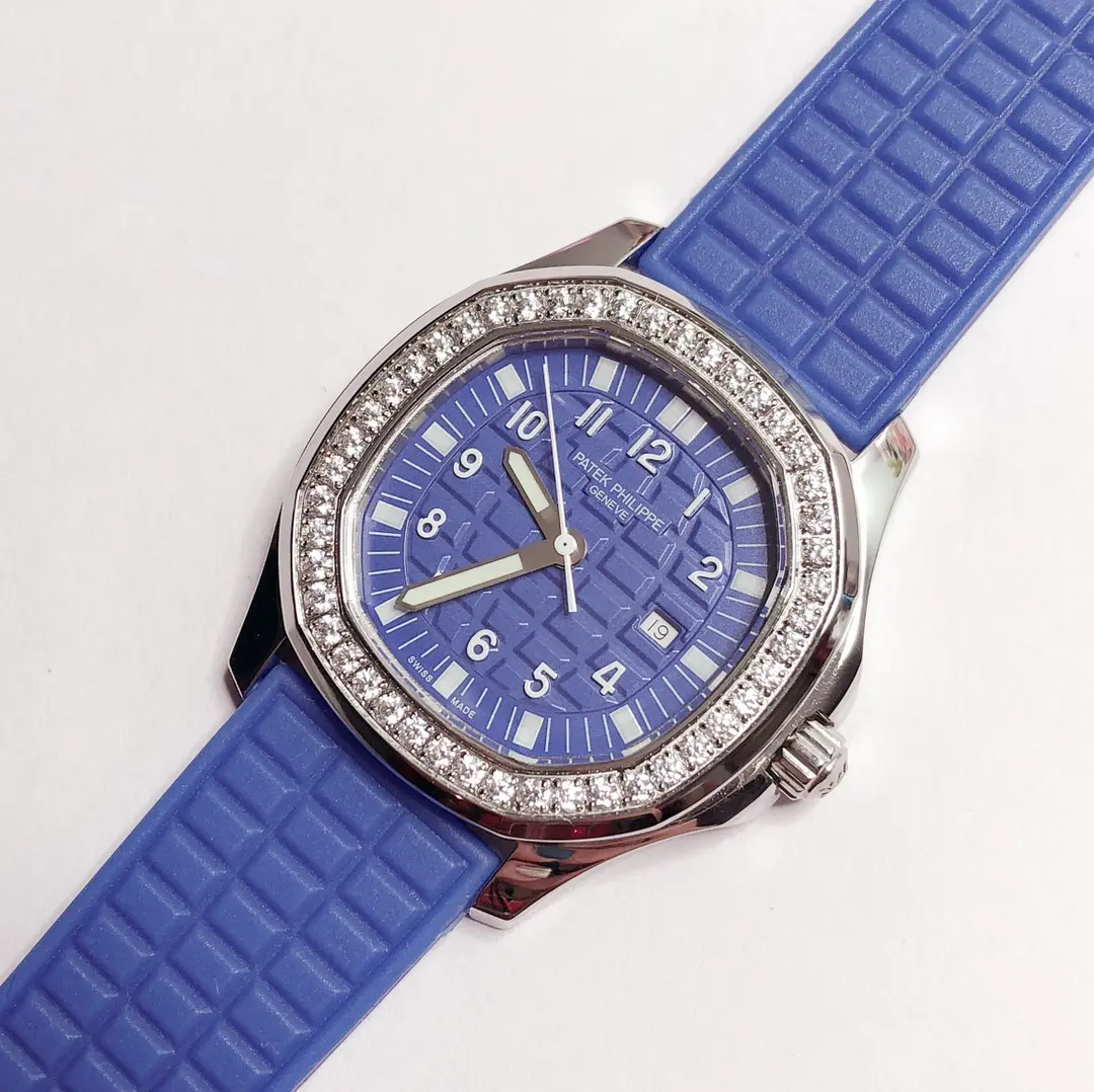 GR Factory Patek Philippe Aquanaut Quartz Blue Super Clone Replica Watch - 图片 8