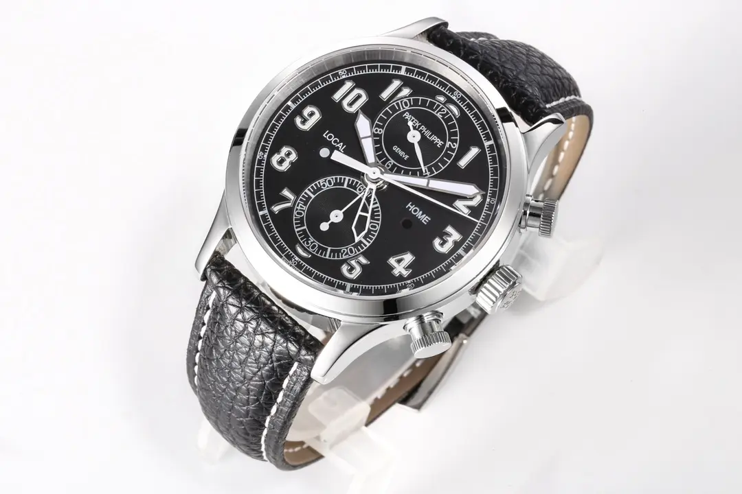 GR Factory Patek Philippe Complications 5924G Black Leather Super Clone Replica Watch - 图片 2