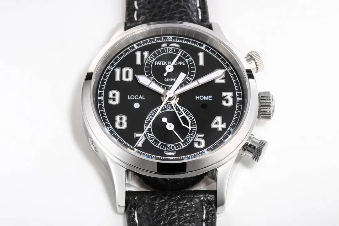GR Factory Patek Philippe Complications 5924G Black Leather Super Clone Replica Watch - 图片 5