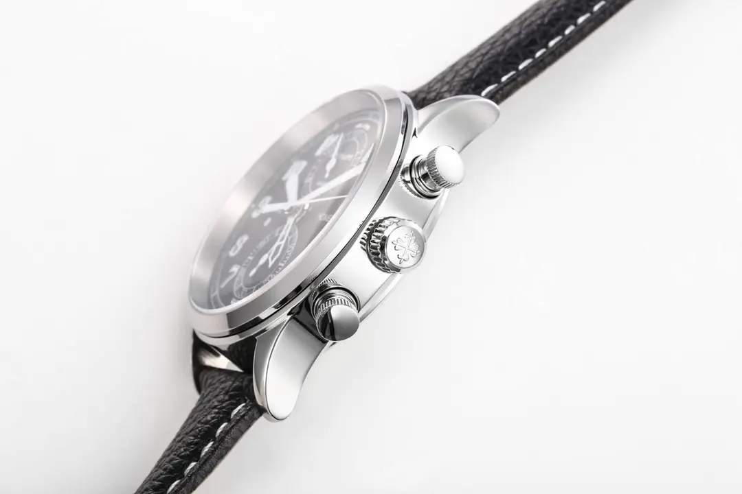 GR Factory Patek Philippe Complications 5924G Black Leather Super Clone Replica Watch - 图片 7